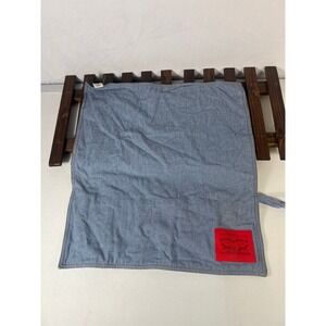 LEVI Strauss Narrate Piece Let Denim Case Pockets Logo Barware Textile blue